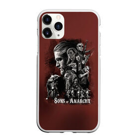 Чехол для iPhone 11 Pro Max матовый с принтом Sons Of Anarchy в Тюмени, Силикон |  | sons of anarchy | анархии | сыны