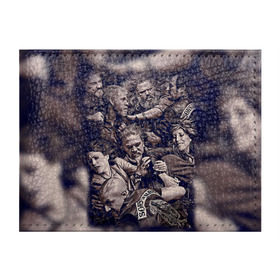Обложка для студенческого билета с принтом Sons Of Anarchy в Тюмени, натуральная кожа | Размер: 11*8 см; Печать на всей внешней стороне | sons of anarchy | анархии | сыны