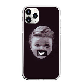 Чехол для iPhone 11 Pro матовый с принтом KoЯn в Тюмени, Силикон |  | korn | metal | rock | группы | корн | метал | рок