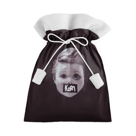 Подарочный 3D мешок с принтом KoЯn в Тюмени, 100% полиэстер | Размер: 29*39 см | Тематика изображения на принте: korn | metal | rock | группы | корн | метал | рок