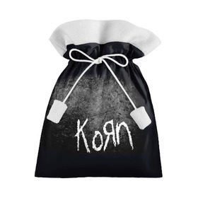 Подарочный 3D мешок с принтом KoЯn в Тюмени, 100% полиэстер | Размер: 29*39 см | korn | metal | rock | группы | корн | метал | рок