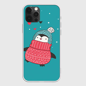 Чехол для iPhone 12 Pro Max с принтом Пингвинчик в Тюмени, Силикон |  | пингвин
