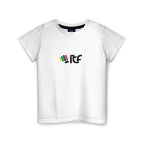Детская футболка хлопок с принтом Taekwondo ITF в Тюмени, 100% хлопок | круглый вырез горловины, полуприлегающий силуэт, длина до линии бедер | тхэквондо