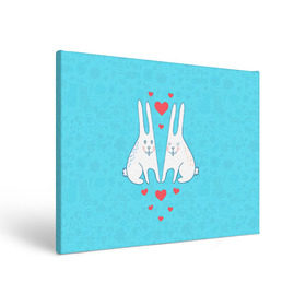 Холст прямоугольный с принтом Зай и зая в Тюмени, 100% ПВХ |  | 14 февраля | bear | love | teddy | валентин | влюбленный | зайчик | зая | заяц | любовь | милый | рисунок | сердечко | сердце