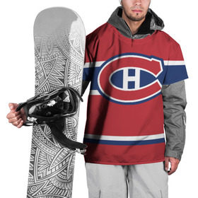 Накидка на куртку 3D с принтом Montreal Canadiens в Тюмени, 100% полиэстер |  | Тематика изображения на принте: hockey | montreal canadien | nhl | нхл | спорт | хоккей