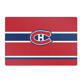 Магнитный плакат 3Х2 с принтом Montreal Canadiens в Тюмени, Полимерный материал с магнитным слоем | 6 деталей размером 9*9 см | Тематика изображения на принте: hockey | montreal canadien | nhl | нхл | спорт | хоккей