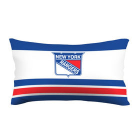Подушка 3D антистресс с принтом New York Rangers в Тюмени, наволочка — 100% полиэстер, наполнитель — вспененный полистирол | состоит из подушки и наволочки на молнии | hockey | new york rangers | nhl | нхл | спорт | хоккей