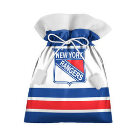 Подарочный 3D мешок с принтом New York Rangers в Тюмени, 100% полиэстер | Размер: 29*39 см | Тематика изображения на принте: hockey | new york rangers | nhl | нхл | спорт | хоккей