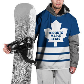 Накидка на куртку 3D с принтом Toronto Maple Leafs в Тюмени, 100% полиэстер |  | hockey | nhl | toronto maple leafs | нхл | хоккей