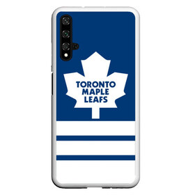 Чехол для Honor 20 с принтом Toronto Maple Leafs в Тюмени, Силикон | Область печати: задняя сторона чехла, без боковых панелей | hockey | nhl | toronto maple leafs | нхл | хоккей