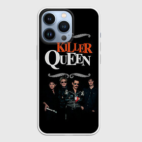 Чехол для iPhone 13 Pro с принтом Killer Queen в Тюмени,  |  | Тематика изображения на принте: freddie | heavy | mercury | metal | queen | rock | квин | куин | меркури | меркюри | метал | рок | фредди меркьюри | фреди | хэви