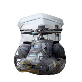Бандана-труба 3D с принтом МИ 28 в Тюмени, 100% полиэстер, ткань с особыми свойствами — Activecool | плотность 150‒180 г/м2; хорошо тянется, но сохраняет форму | авиация | армия | боевой | ввс | вертолет | военная техника | ми 28 | ночной охотник | ударный