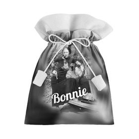 Подарочный 3D мешок с принтом Бонни в Тюмени, 100% полиэстер | Размер: 29*39 см | Тематика изображения на принте: 14 февраля | bonnie | love | бони | бони и клайд | бонни | бонни и клайд | влюбленные | день святого валентина | любовь