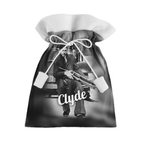 Подарочный 3D мешок с принтом Клайд в Тюмени, 100% полиэстер | Размер: 29*39 см | 14 февраля | bonnie | love | бони | бони и клайд | бонни | бонни и клайд | влюбленные | день святого валентина | любовь
