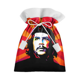 Подарочный 3D мешок с принтом Че Гевара в Тюмени, 100% полиэстер | Размер: 29*39 см | куба | поп арт | революционер | чегевара