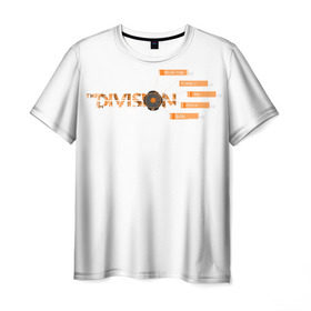 Мужская футболка 3D с принтом The Division в Тюмени, 100% полиэфир | прямой крой, круглый вырез горловины, длина до линии бедер | division | game | tom clancys | tom clancys: the divisionny | ubisoft