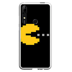 Чехол для Honor P Smart Z с принтом PAC-MAN в Тюмени, Силикон | Область печати: задняя сторона чехла, без боковых панелей | 14 февраля | love | pac man | pacman | влюбленные | день влюбленных | день святого валентина | любовь | пакман | пекман | пиксели