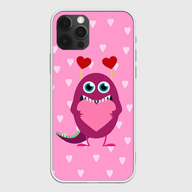 Чехол для iPhone 12 Pro Max с принтом Чудик с сердцем в Тюмени, Силикон |  | 14 февраля | love | валентин | влюбленные | любовь | сердечко | сердце | чудик