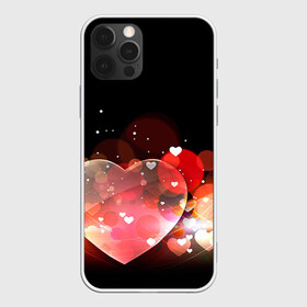 Чехол для iPhone 12 Pro Max с принтом Сердца в Тюмени, Силикон |  | 14 февраля | love | валентин | влюбленные | любовь | сердечко | сердце