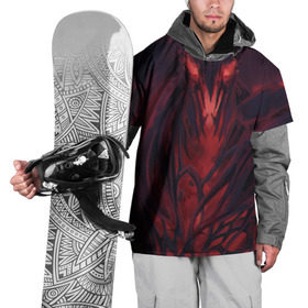 Накидка на куртку 3D с принтом Shadow fiend в Тюмени, 100% полиэстер |  | Тематика изображения на принте: dota | shadow fiend | дота | сф