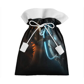Подарочный 3D мешок с принтом Razor and shadow fiend в Тюмени, 100% полиэстер | Размер: 29*39 см | dota 2 | razor | shadow fiend | дота 2