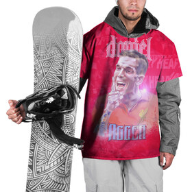 Накидка на куртку 3D с принтом Daniel Agger. Liverpool в Тюмени, 100% полиэстер |  | Тематика изображения на принте: ливерпуль