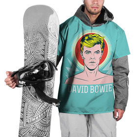 Накидка на куртку 3D с принтом David Bowie в Тюмени, 100% полиэстер |  | Тематика изображения на принте: bowie | david | боуи | дэвид | музыкант | певец | рок