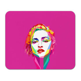 Коврик прямоугольный с принтом Мадонна в Тюмени, натуральный каучук | размер 230 х 185 мм; запечатка лицевой стороны | искусство | мадонна | певица | поп арт