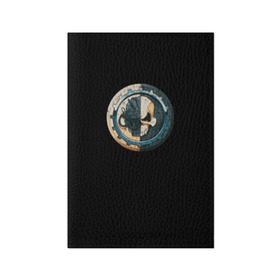 Обложка для паспорта матовая кожа с принтом Adeptus Mechanicus в Тюмени, натуральная матовая кожа | размер 19,3 х 13,7 см; прозрачные пластиковые крепления | 40000 | 40k | adeptus mechanicus | warhammer | вархаммер | ваха