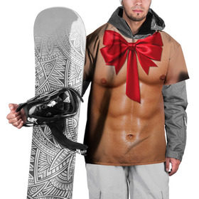 Накидка на куртку 3D с принтом Твой подарок в Тюмени, 100% полиэстер |  | Тематика изображения на принте: body | man body
подарок | бант | голое тело | идеальное | мужское тело | подарок жене | подарок мужу | пресс | спорт | тело | торс