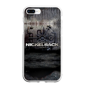 Чехол для iPhone 7Plus/8 Plus матовый с принтом Nickelback в Тюмени, Силикон | Область печати: задняя сторона чехла, без боковых панелей | nickelback | группа | никельбэк | рок