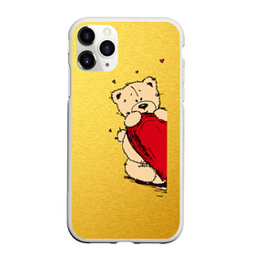 Чехол для iPhone 11 Pro матовый с принтом Медведи б в Тюмени, Силикон |  | 14 февраля | heart | love | влюбленные | день святого валентина | лав | любовь | пара | подарок | сердечки | сердце