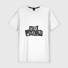 Мужская футболка премиум с принтом Sex Pistols в Тюмени, 92% хлопок, 8% лайкра | приталенный силуэт, круглый вырез ворота, длина до линии бедра, короткий рукав | 
