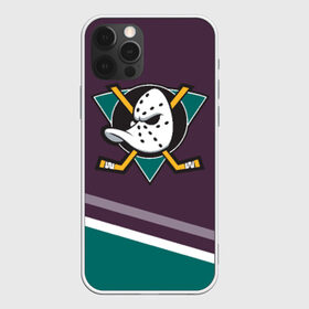 Чехол для iPhone 12 Pro Max с принтом Anaheim Ducks Selanne в Тюмени, Силикон |  | Тематика изображения на принте: anaheim ducks | hockey | nhl | нхл | спорт | хоккей