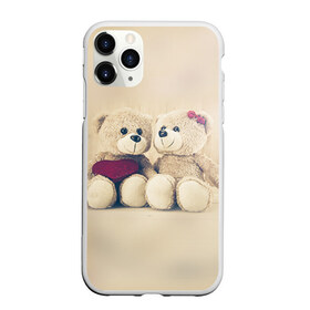 Чехол для iPhone 11 Pro матовый с принтом Love teddy bears в Тюмени, Силикон |  | Тематика изображения на принте: 14 февраля | bears | teddy | валентин | день святого валентина | игрушки | медведи | милый | мимими | мишка | мишки | подарки | подарок | подарок девушке | подарок парню | тедди