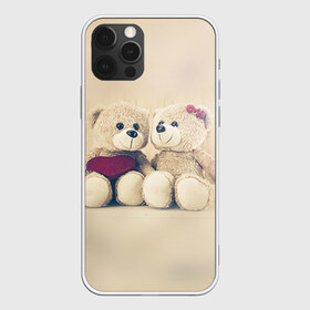 Чехол для iPhone 12 Pro Max с принтом Love teddy bears в Тюмени, Силикон |  | Тематика изображения на принте: 14 февраля | bears | teddy | валентин | день святого валентина | игрушки | медведи | милый | мимими | мишка | мишки | подарки | подарок | подарок девушке | подарок парню | тедди
