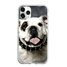 Чехол для iPhone 11 Pro матовый с принтом Английский бульдог в Тюмени, Силикон |  | животное | порода | собака | французский бульдог