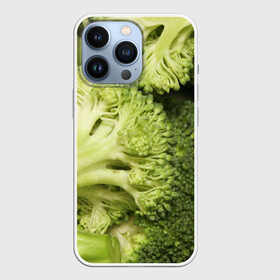 Чехол для iPhone 13 Pro с принтом Брокколи в Тюмени,  |  | Тематика изображения на принте: vegan | vegetarian | брокколи | будизм | веган | вегетарианство | йога | сыроедение | фитнес