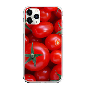 Чехол для iPhone 11 Pro матовый с принтом Томатная в Тюмени, Силикон |  | tomato | vegan | vegetarian | будизм | веган | вегетарианство | йога | помидор | сыроедение | томат | фитнес | ягода