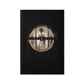 Обложка для паспорта матовая кожа с принтом Секретные материалы 4 в Тюмени, натуральная матовая кожа | размер 19,3 х 13,7 см; прозрачные пластиковые крепления | x files | малдер | материалы | секретные | скалли