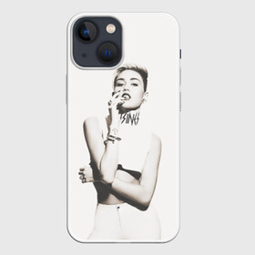 Чехол для iPhone 13 mini с принтом Miley в Тюмени,  |  | Тематика изображения на принте: cyrus | miley | майли | музыка | сайрус