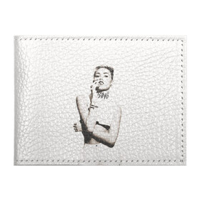 Обложка для студенческого билета с принтом Miley в Тюмени, натуральная кожа | Размер: 11*8 см; Печать на всей внешней стороне | cyrus | miley | майли | музыка | сайрус