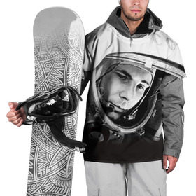 Накидка на куртку 3D с принтом Гагарин 1 в Тюмени, 100% полиэстер |  | Тематика изображения на принте: гагарин | космос | космос наш | поехали | ретро | ссср | юрий гагарин