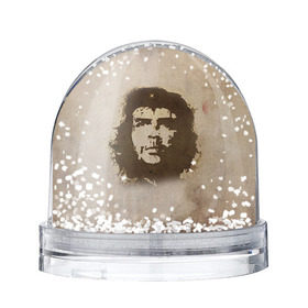 Снежный шар с принтом Че Гевара 2 в Тюмени, Пластик | Изображение внутри шара печатается на глянцевой фотобумаге с двух сторон | ernesto che guevara | куба | революционер | революция | ретро | эрнесто че гевара