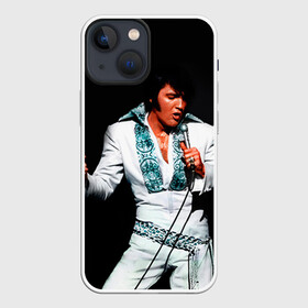 Чехол для iPhone 13 mini с принтом Элвис 3 в Тюмени,  |  | elvis presley | rock n roll | музыка | ретро | рок н ролл | элвис пресли