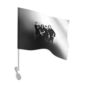 Флаг для автомобиля с принтом Агата Кристи 1 в Тюмени, 100% полиэстер | Размер: 30*21 см | агата кристи