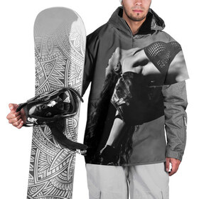 Накидка на куртку 3D с принтом Девушка на пилоне в Тюмени, 100% полиэстер |  | Тематика изображения на принте: девушка | красивая | на пилоне | страстная | танец