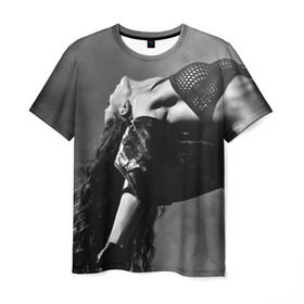 Мужская футболка 3D с принтом Девушка на пилоне в Тюмени, 100% полиэфир | прямой крой, круглый вырез горловины, длина до линии бедер | девушка | красивая | на пилоне | страстная | танец