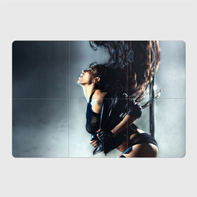 Магнитный плакат 3Х2 с принтом Девушка на пилоне в Тюмени, Полимерный материал с магнитным слоем | 6 деталей размером 9*9 см | Тематика изображения на принте: девушка | красивая | пилон | страсть | танец
