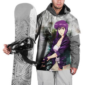 Накидка на куртку 3D с принтом Призрак в доспехах в Тюмени, 100% полиэстер |  | anime | ghost in the shell | kokaku kidotai | аниме | анимешникам | доспехи | призрак | призрак в доспехах